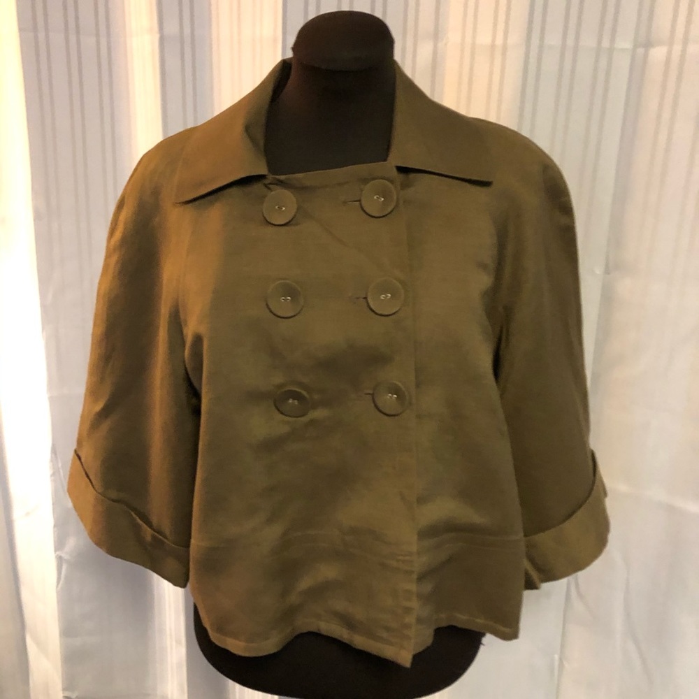 Linen blend Jacket